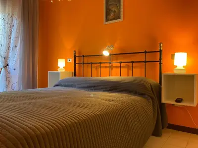 Letto o letti in una camera di Appartamenti Laura