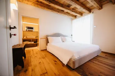 Letto o letti in una camera di Casa Callonga