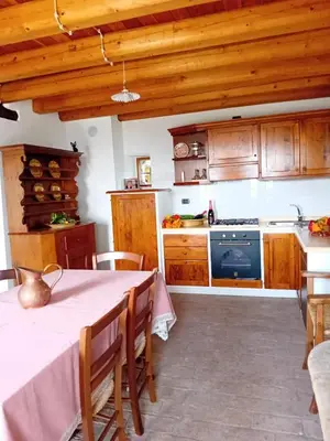 Cucina o angolo cottura di Vite in Rosa La Casetta