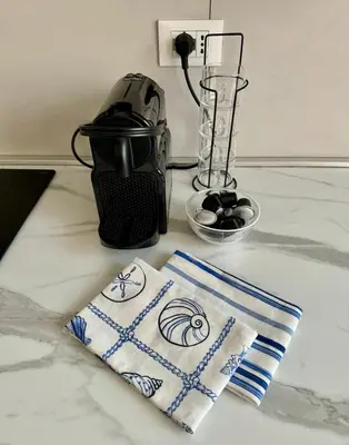 Set per la preparazione di tè e caffè presso Appartamento alle Terrazze