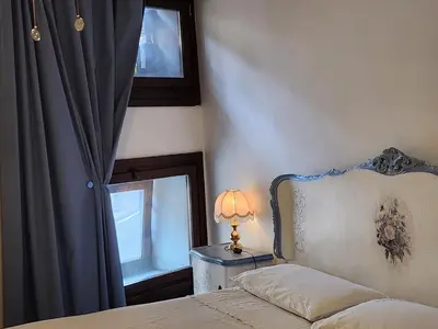 Letto o letti in una camera di Casa Coxina