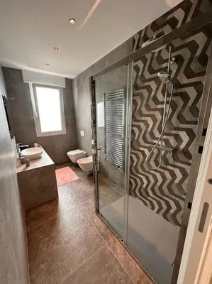 Bagno di Villa Garbisa al Lido di Venezia