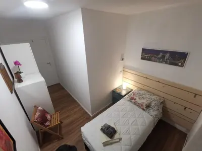 Letto o letti in una camera di Urban Home