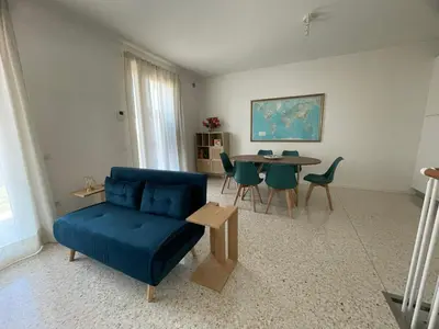 Area soggiorno di Eudaimonia Apartments Fratte