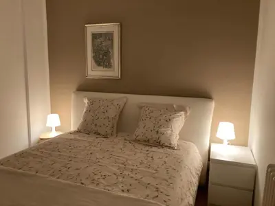 Letto o letti in una camera di Ca' La Bella Vita