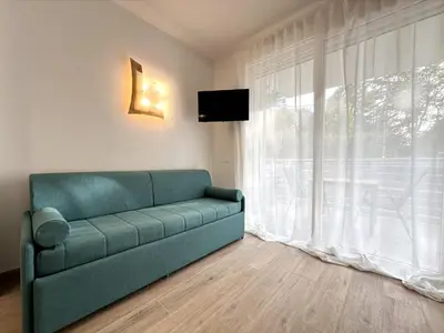 Area soggiorno di Residence Eva - Carraro Immobiliare - Family Apartments