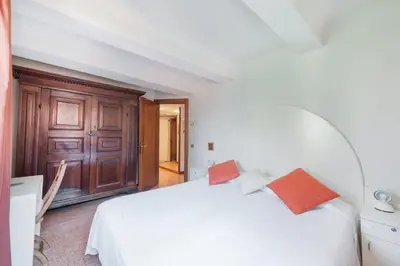 Letto o letti in una camera di Ca' de la Comare, relaxing and elegant apartment on Canal Grande