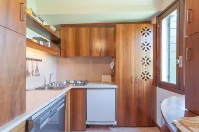 Cucina o angolo cottura di Ca' de la Comare, relaxing and elegant apartment on Canal Grande