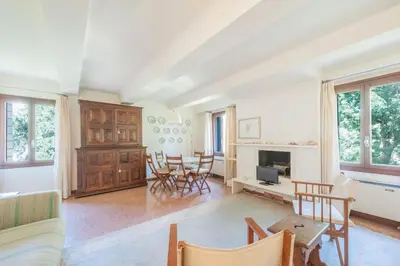 TV o dispositivi per l'intrattenimento presso Ca' de la Comare, relaxing and elegant apartment on Canal Grande