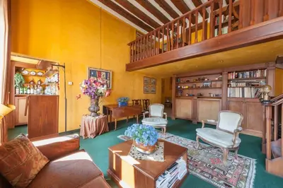 Area soggiorno di Ca' del Mondo Novo, the Alcantara apartment close to San Marco and Rialto
