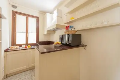 Cucina o angolo cottura di Ca' San Marco, literally 20 meters from San Marco square!