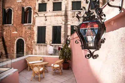 Balcone o terrazza di Palazzo dei Mori