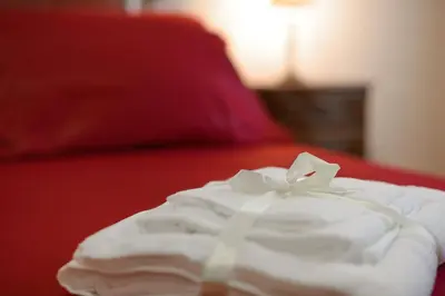 Letto o letti in una camera di QUEEN HOME Isabel