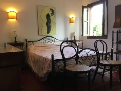 Letto o letti in una camera di Casetta di campagna
