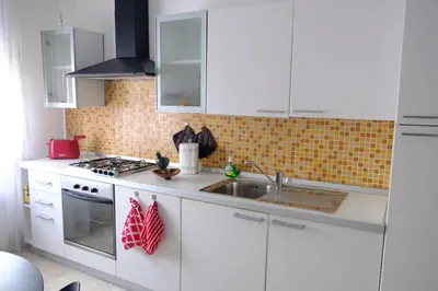 Cucina o angolo cottura di Padova Art Apartments 1