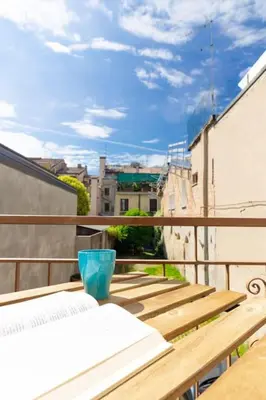 Balcone o terrazza di Modern Studio della Valle x2