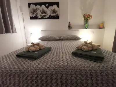Letto o letti in una camera di Civico 55b