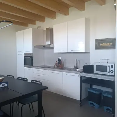 Cucina o angolo cottura di Ecofriendly house Colli Euganei