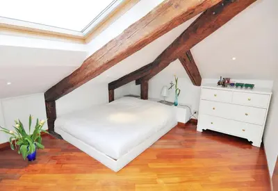 Letto o letti in una camera di Breathtaking terrace in Santa Margherita Square