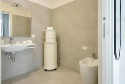 Bagno di Welc-ōM Padova Panta Rei rooms