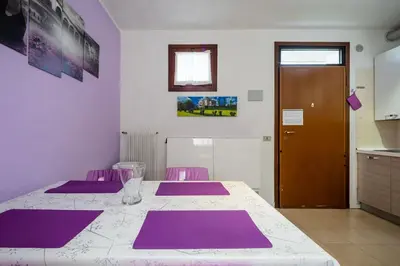 Letto o letti in una camera di Comfort Flat Vicenza with parking!