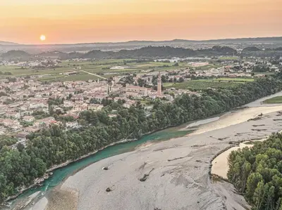 Paesaggio naturale nelle vicinanze del bed & breakfast