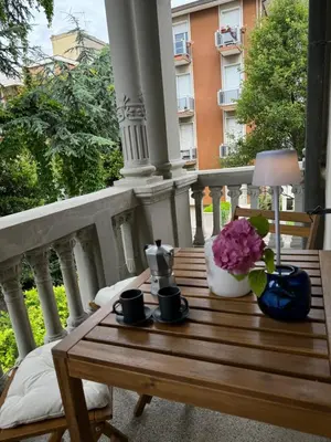Balcone o terrazza di Appartamento Villa Trento