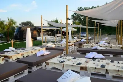 Ristorante o altro punto ristoro di Feriendorf Oasi Mobilehome Maui für 5 Personen