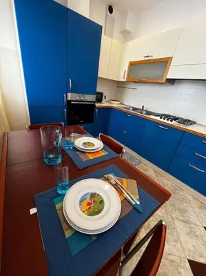 Cucina o angolo cottura di Piccolo attico a Sottomarina centro 