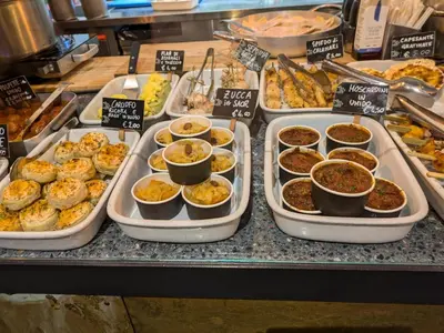 Cibo presso l'appartamento o nelle vicinanze