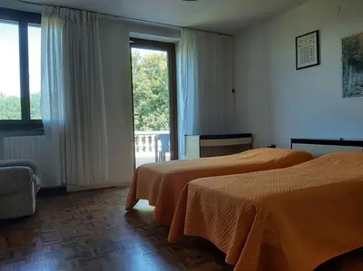 Letto o letti in una camera di Alloggio a Sant Erasmo Venezia