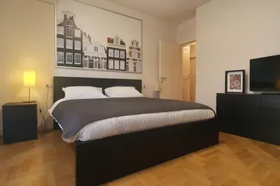 Letto o letti in una camera di Richard's Home