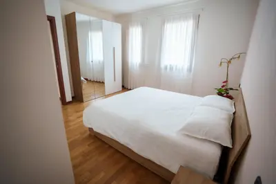 Letto o letti in una camera di Al Capitello