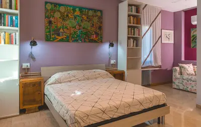 Letto o letti in una camera di Library House - Venice Apartment