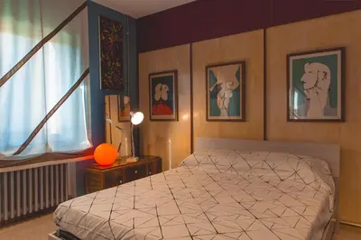 Letto o letti in una camera di Library House - Venice Apartment