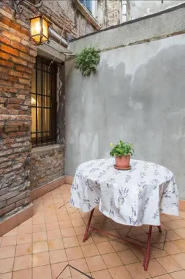 Patio o area all'aperto di Corte Nova Apartment