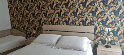 Letto o letti in una camera di Doge apt near Venice, HFarm, Treviso, Sile River