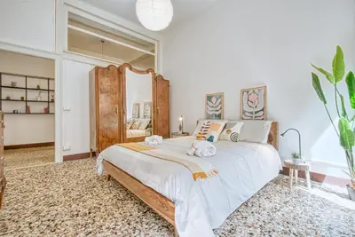 Letto o letti in una camera di My Rialto - Venezia centro