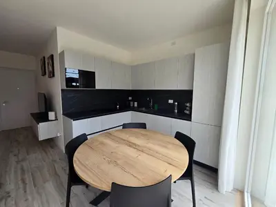 Cucina o angolo cottura di Home23Jesolo! Beach, Parking and Bikes included