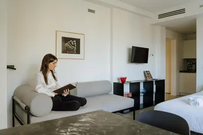 TV o dispositivi per l'intrattenimento presso Yourbanflat Colonna Garibaldi