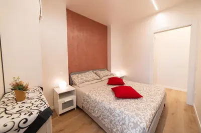 Letto o letti in una camera di Nirvana's Home 2 near Venice
