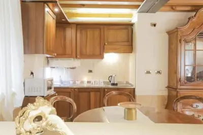 Cucina o angolo cottura di Accogliente appartamento nuovo Venezia centro