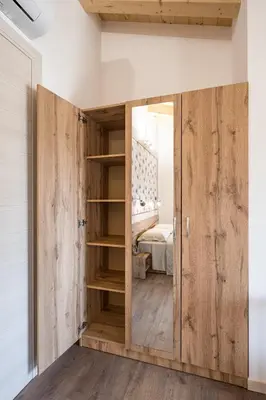 Letto o letti in una camera di Fienile Nonna Elide