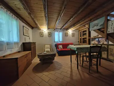 Area soggiorno di Molina house