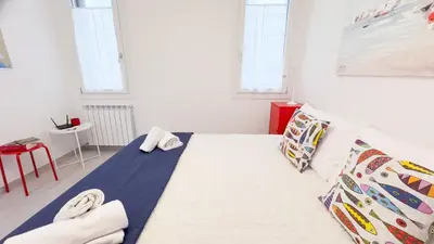 Letto o letti in una camera di Maison De La Brodeuse by Ca-Sa Check