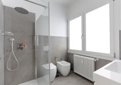 Bagno di Fully Furnished Pink Apartment 2