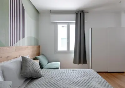 Letto o letti in una camera di Fully Furnished Green Apartment 1