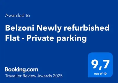 Certificato, attestato, insegna o altro documento esposto da Italstay - Belzoni new flat - Private parking