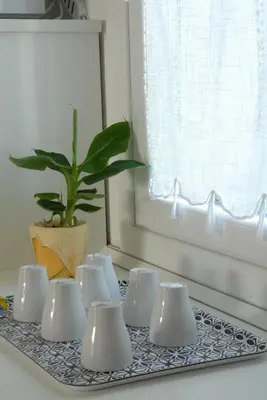 Set per la preparazione di tè e caffè presso Da Irene