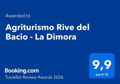 Certificato, attestato, insegna o altro documento esposto da Agriturismo Rive del Bacio - La Dimora